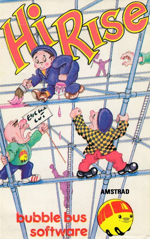 Hi Rise box art for Amstrad CPC